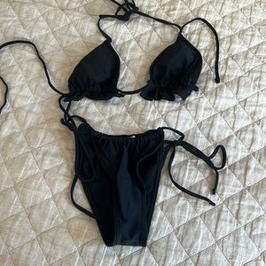 Small Abercrombie bikini black set